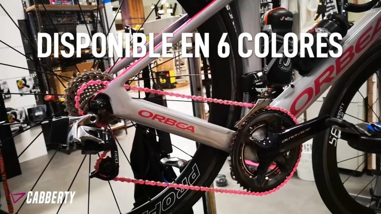 Cera de colores para cadena bicicleta